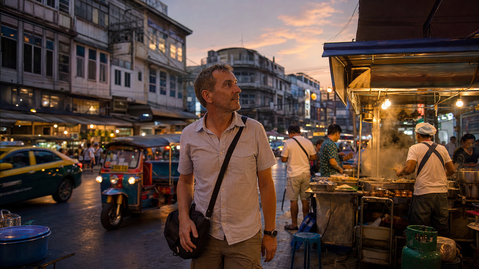 Arriving in Bangkok