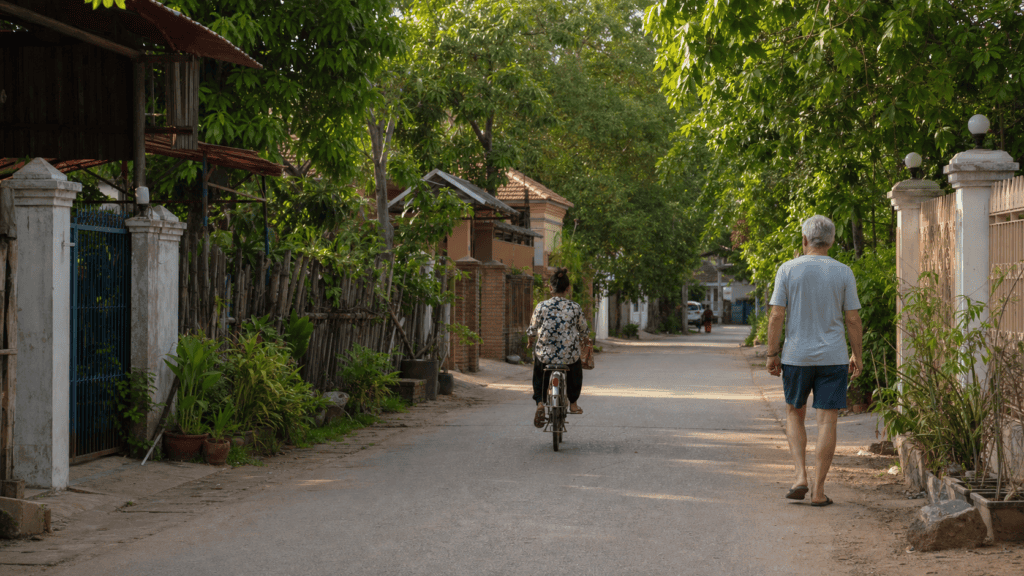 Avoiding Tourists in Cambodia