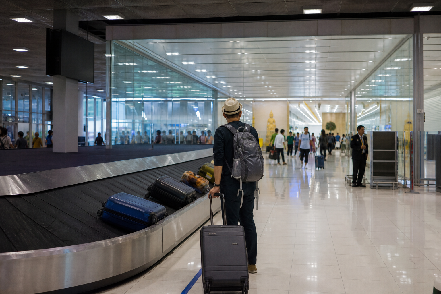 Baggage Claim, Customs and Airport Exit