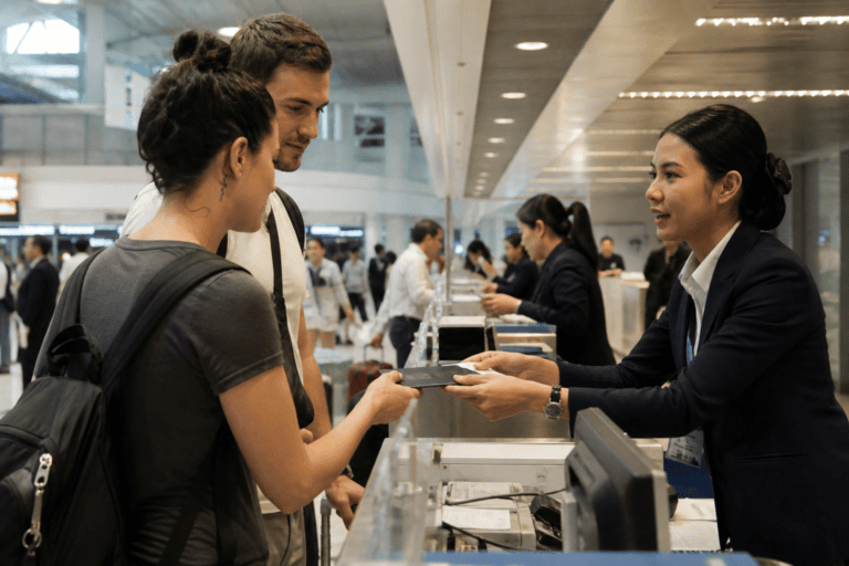 Bangkok Airport Flight Disruptions and Crowded Departures