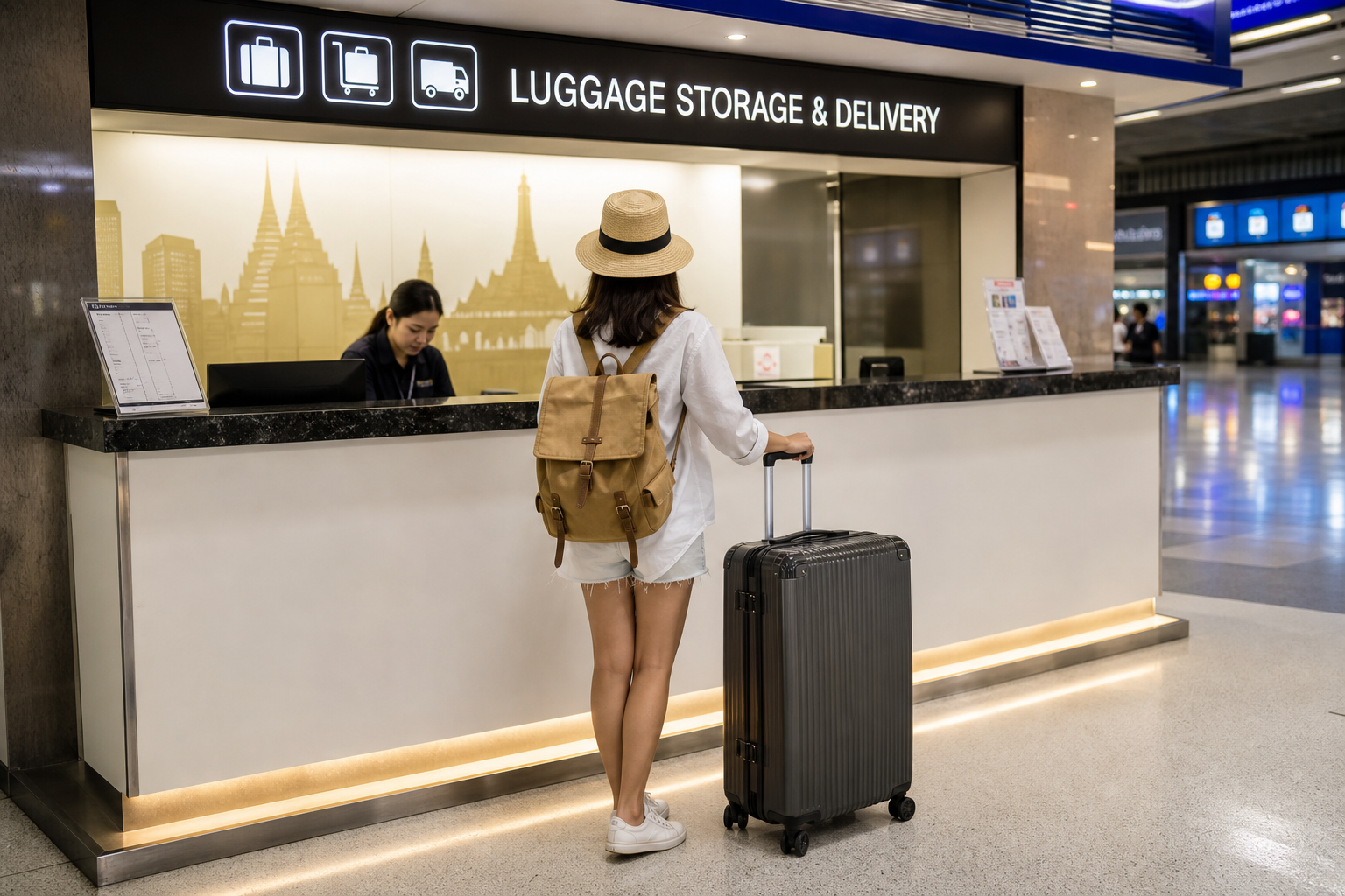 Luggage Storage, Delivery, and Exchange