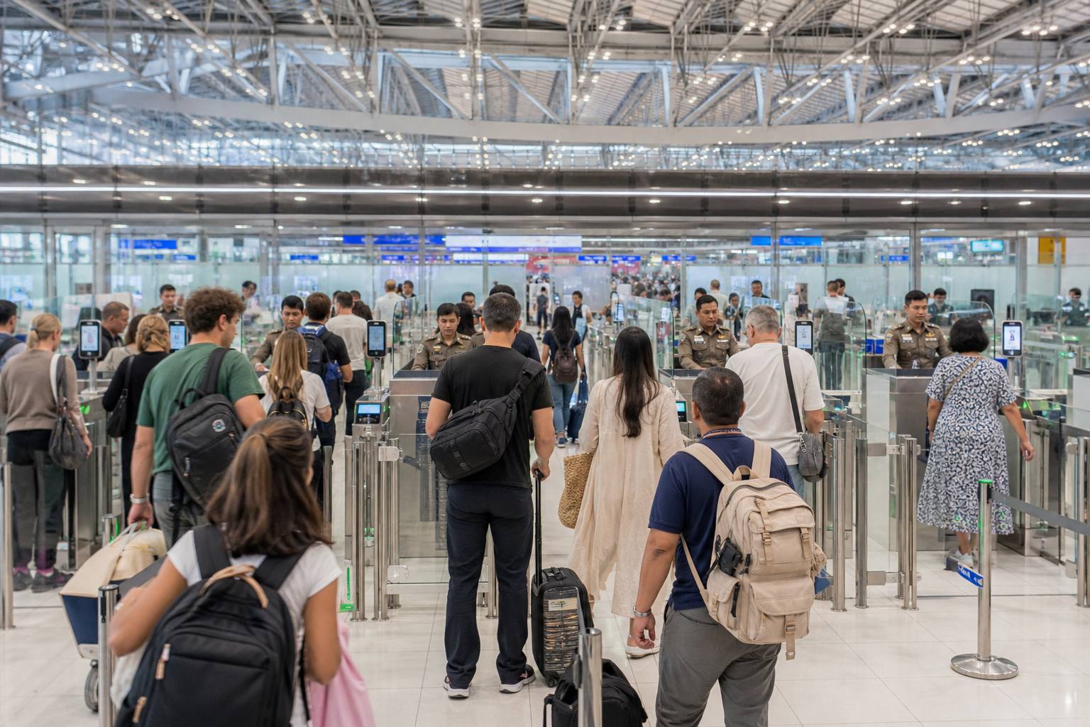 Bangkok Airports Remain Busy but Immigration Is Fast