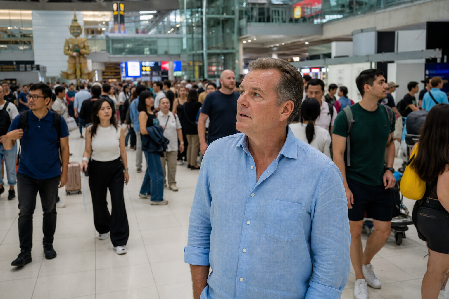 Bangkok and Suvarnabhumi Airport Are Busy in Low Season