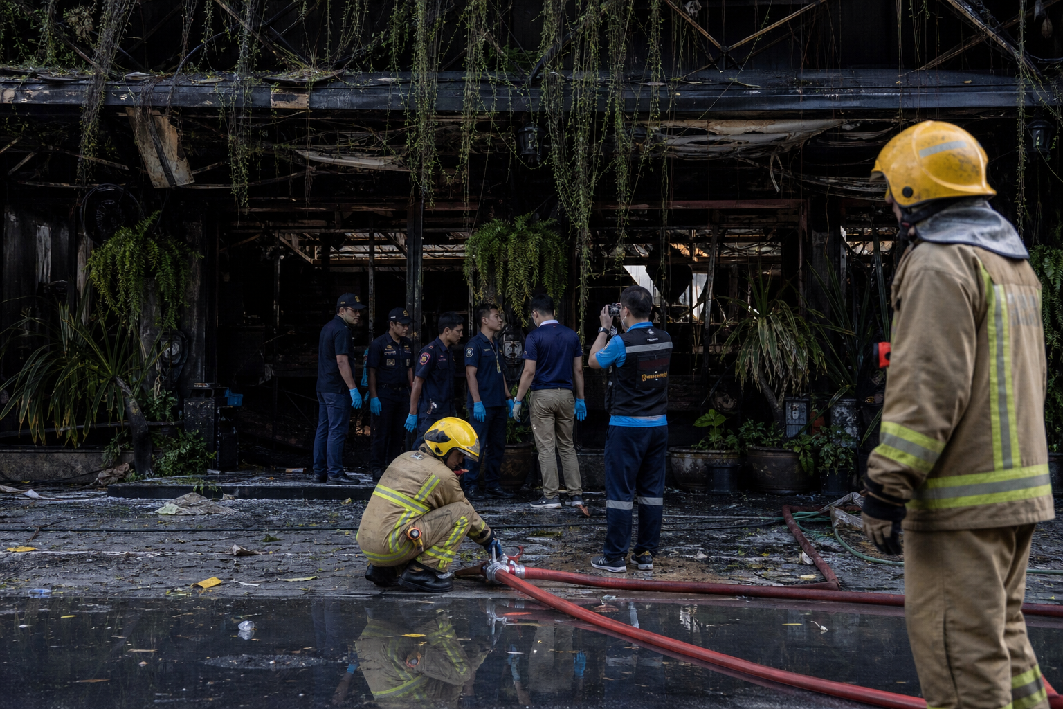 Bangkok Beer Hall Fire Death Toll