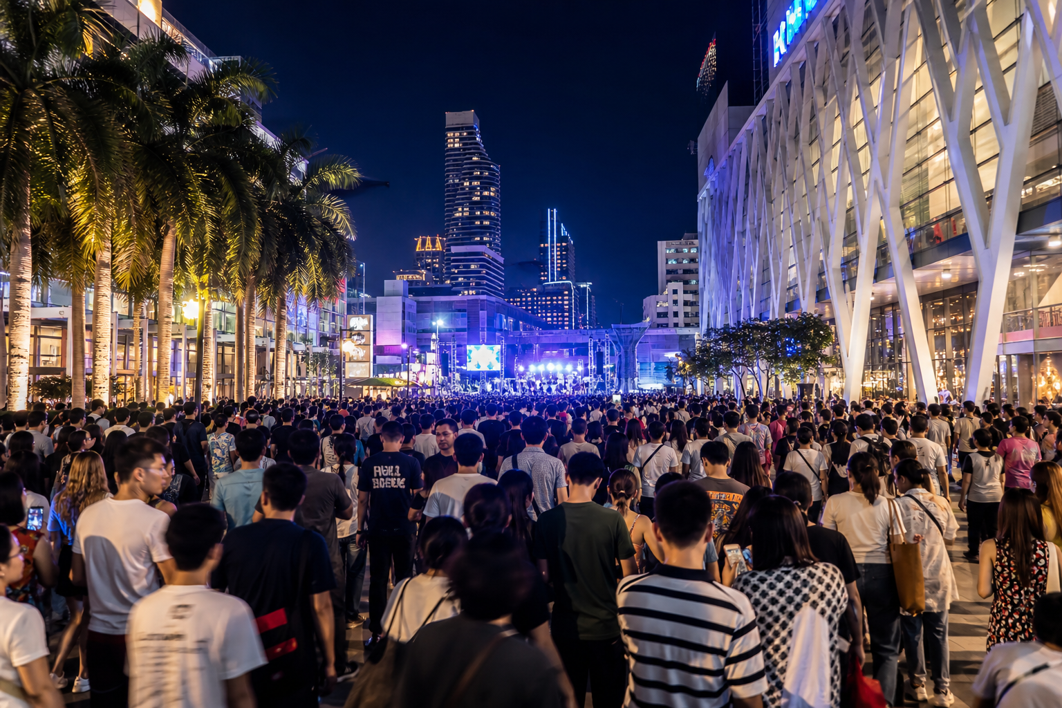 BTS SkyTrain Service Until 2 a.m.