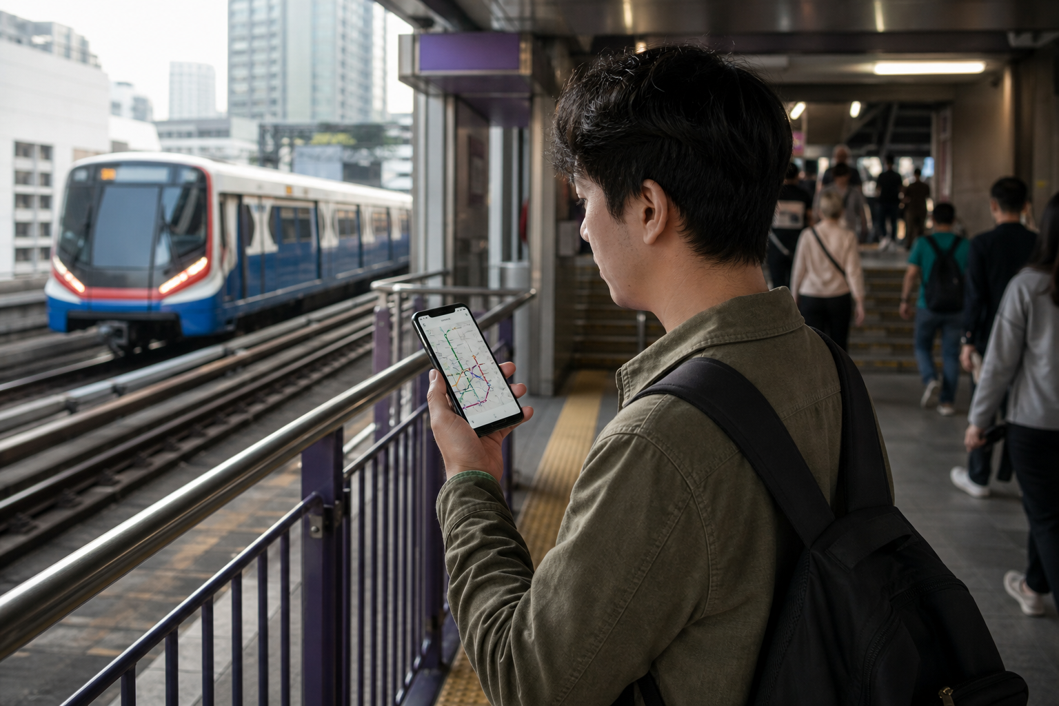 Bangkok BTS And MRT Route Apps