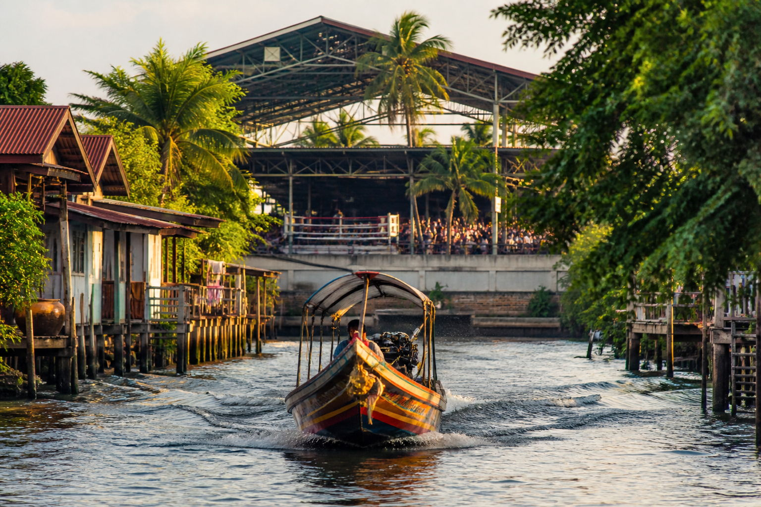 Bangkok Canals and Muay Thai Fights
