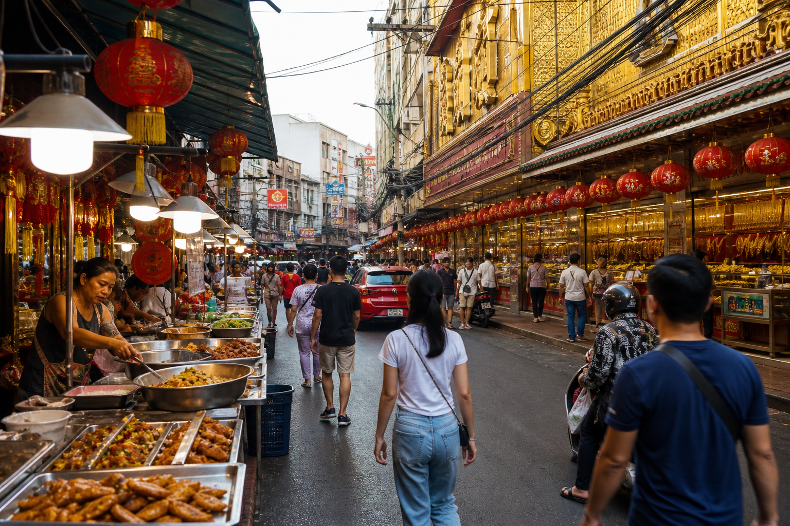 Chinatown Shopping and Local Food