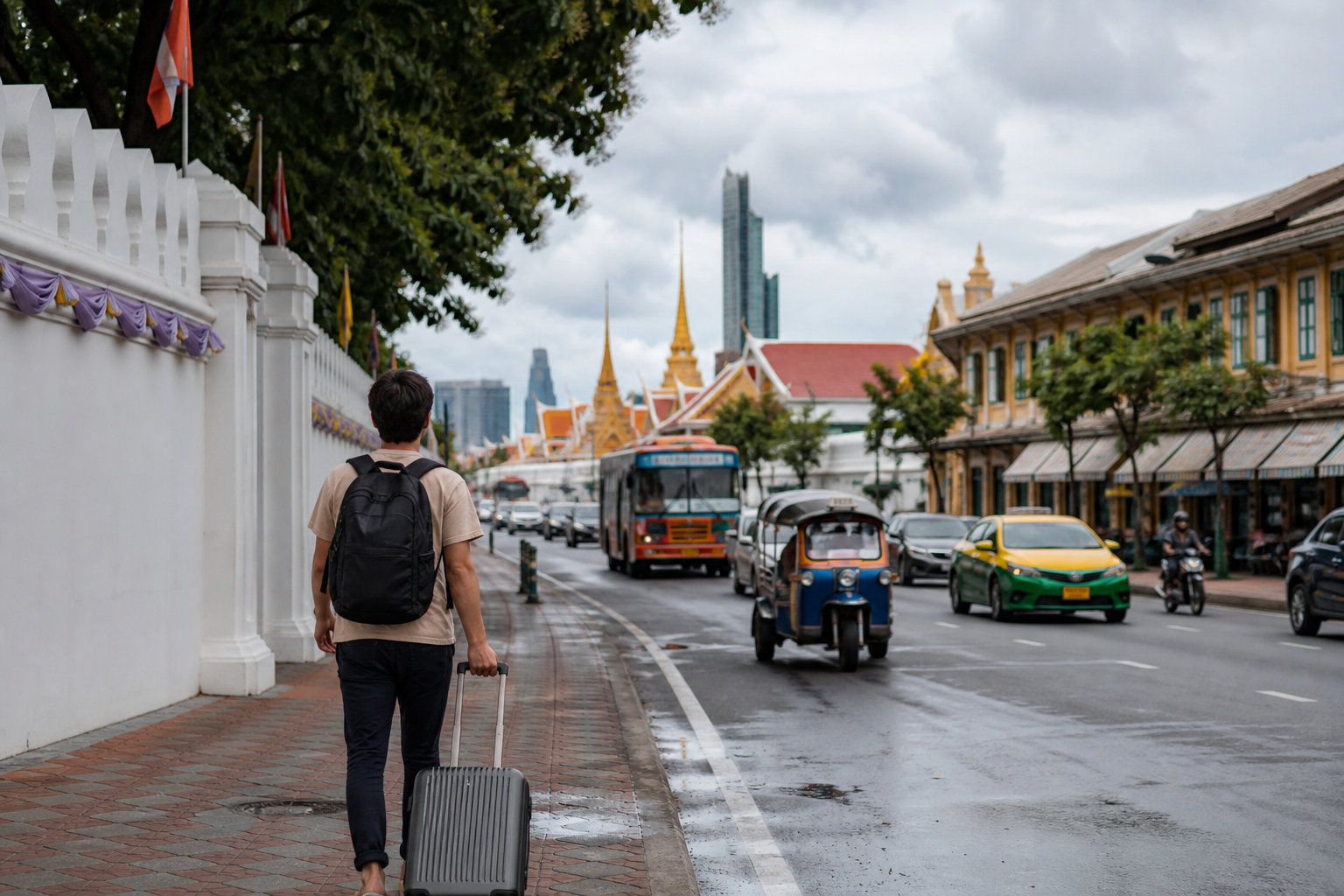 A First Day Back in Bangkok