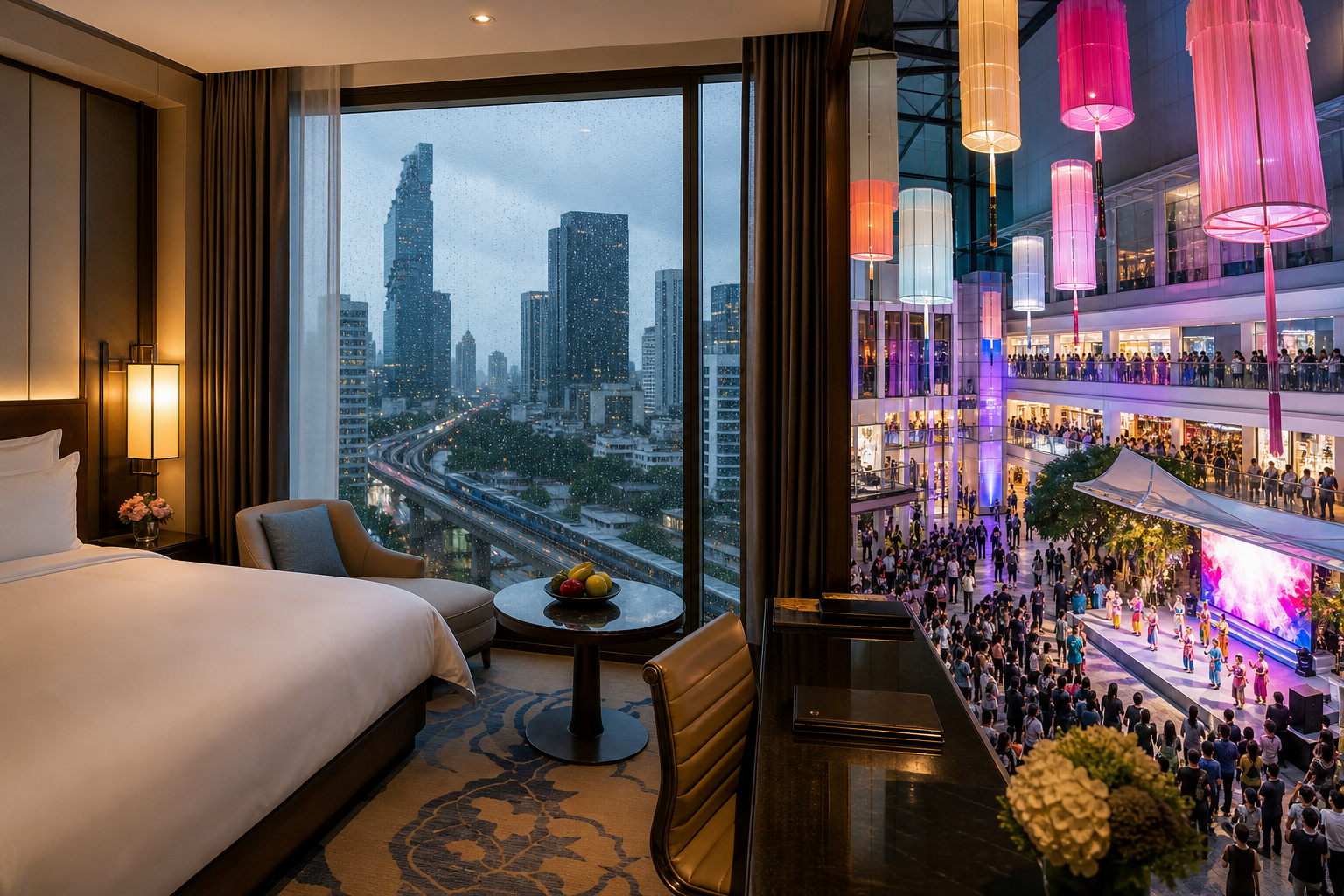 Hotels and Indoor Events in the Rainy Season