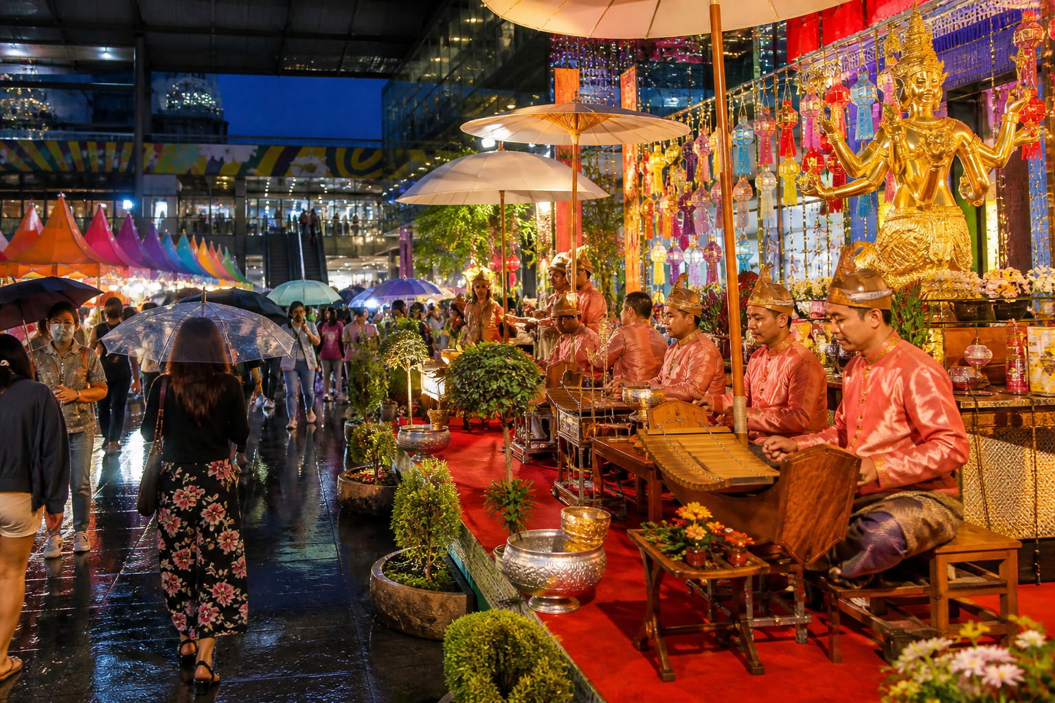 Indoor Festivals Make Rainy Days Feel Local