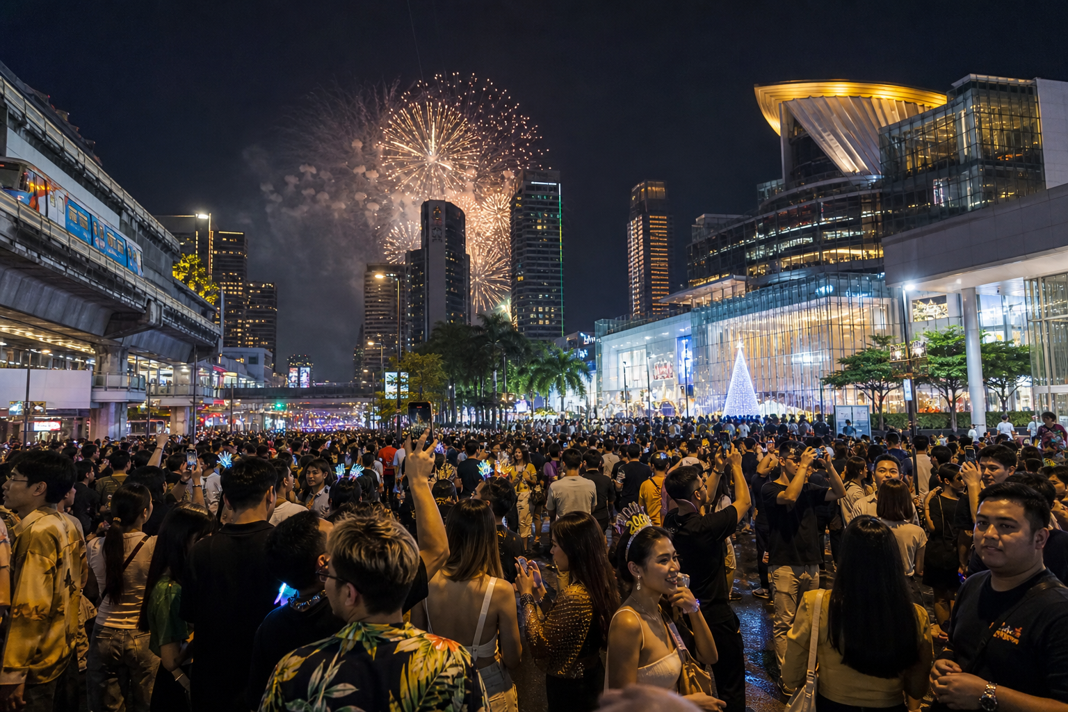 Food Markets and Public Screens
