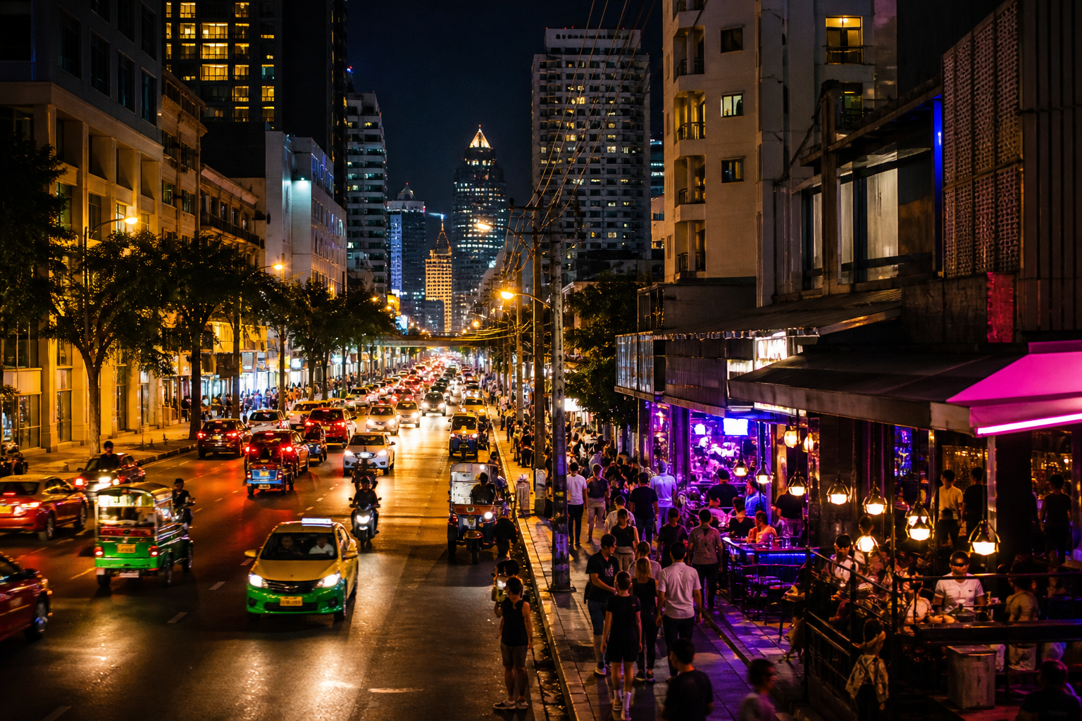Bangkok Nightlife Overview and Main Areas