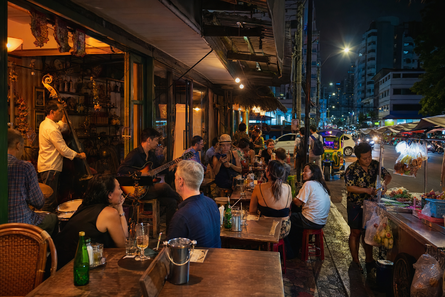 Bangkok Nightlife with Local Vibes
