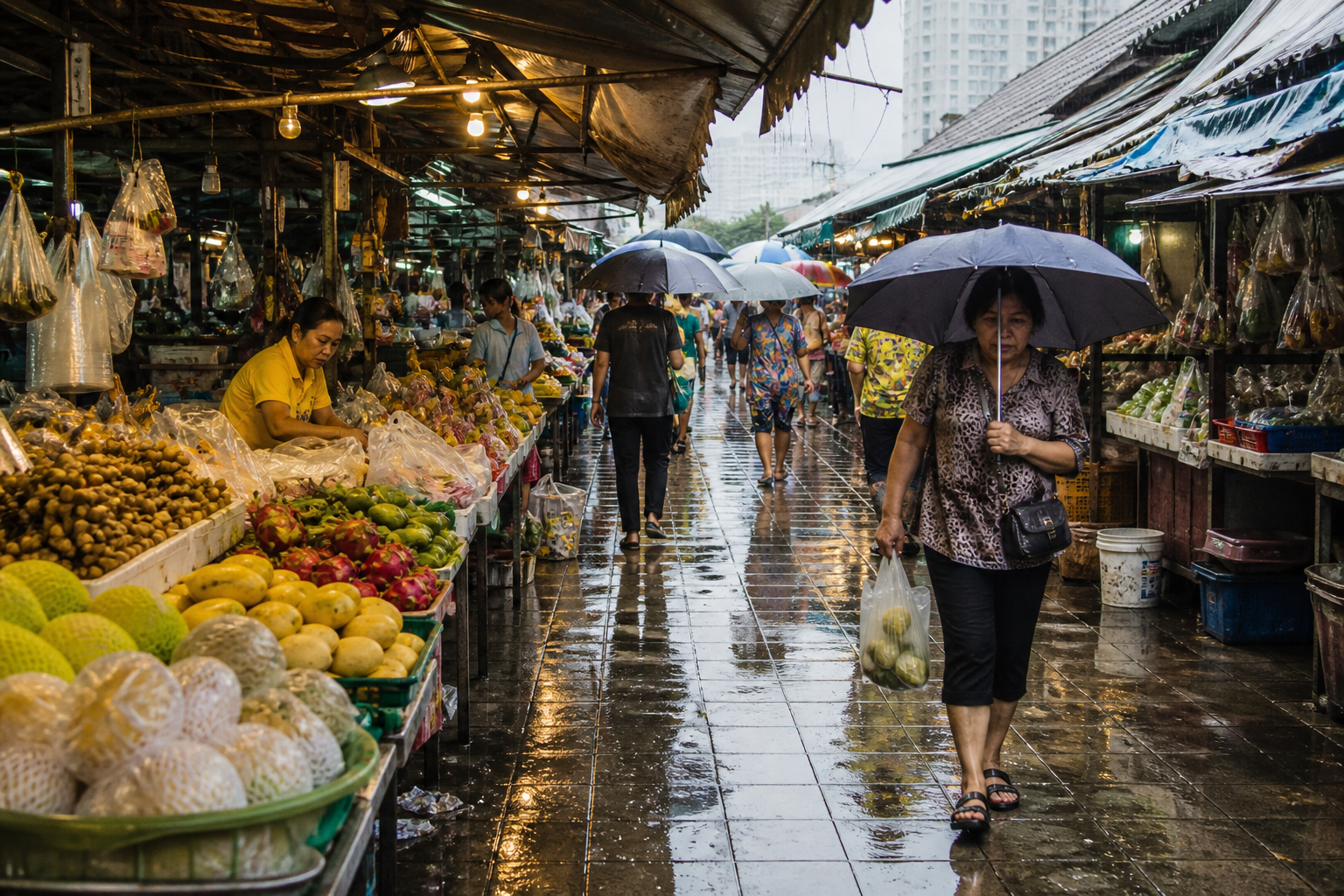 Markets, Malls, and What to Wear