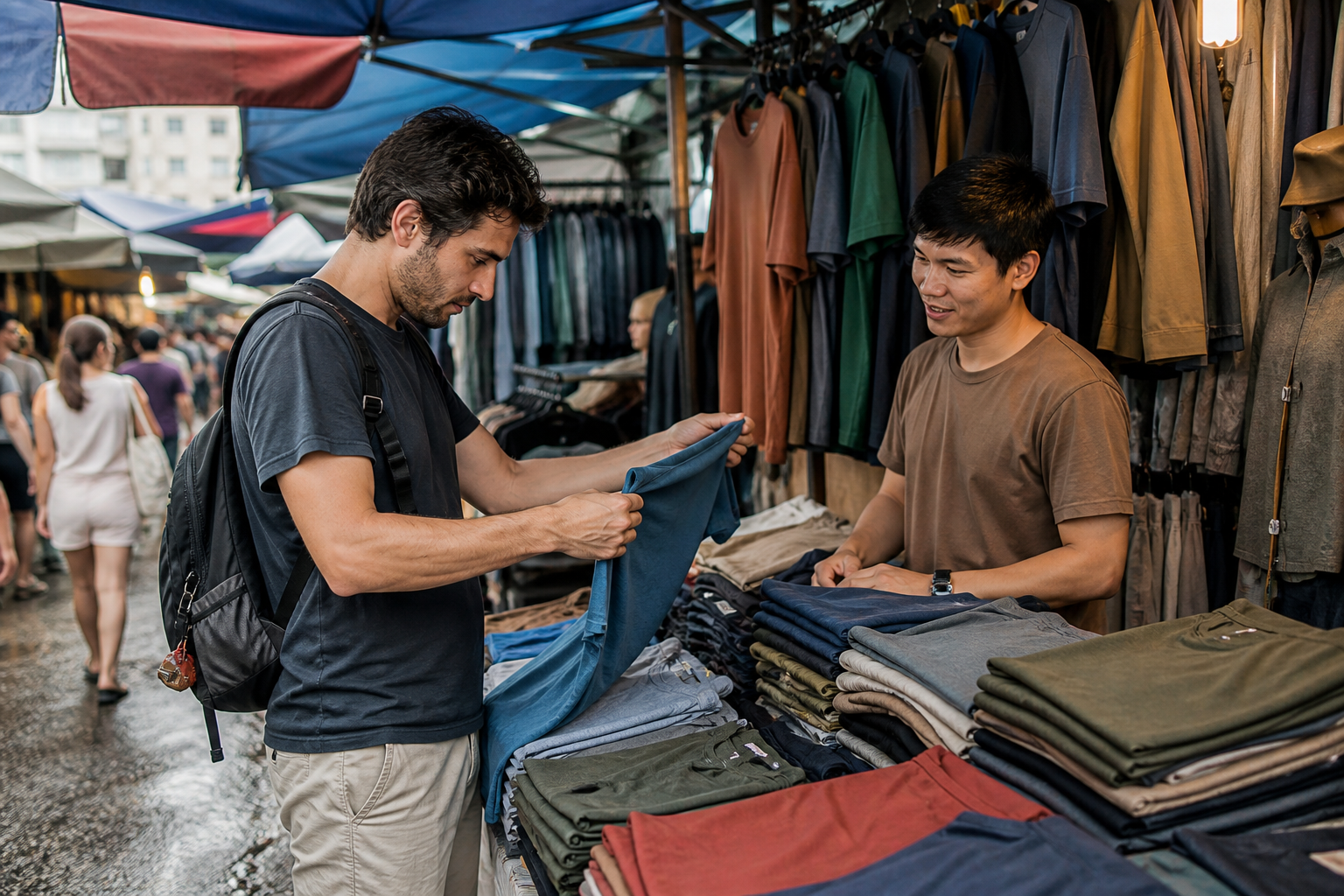 Quality, Bargaining, and Counterfeit Goods