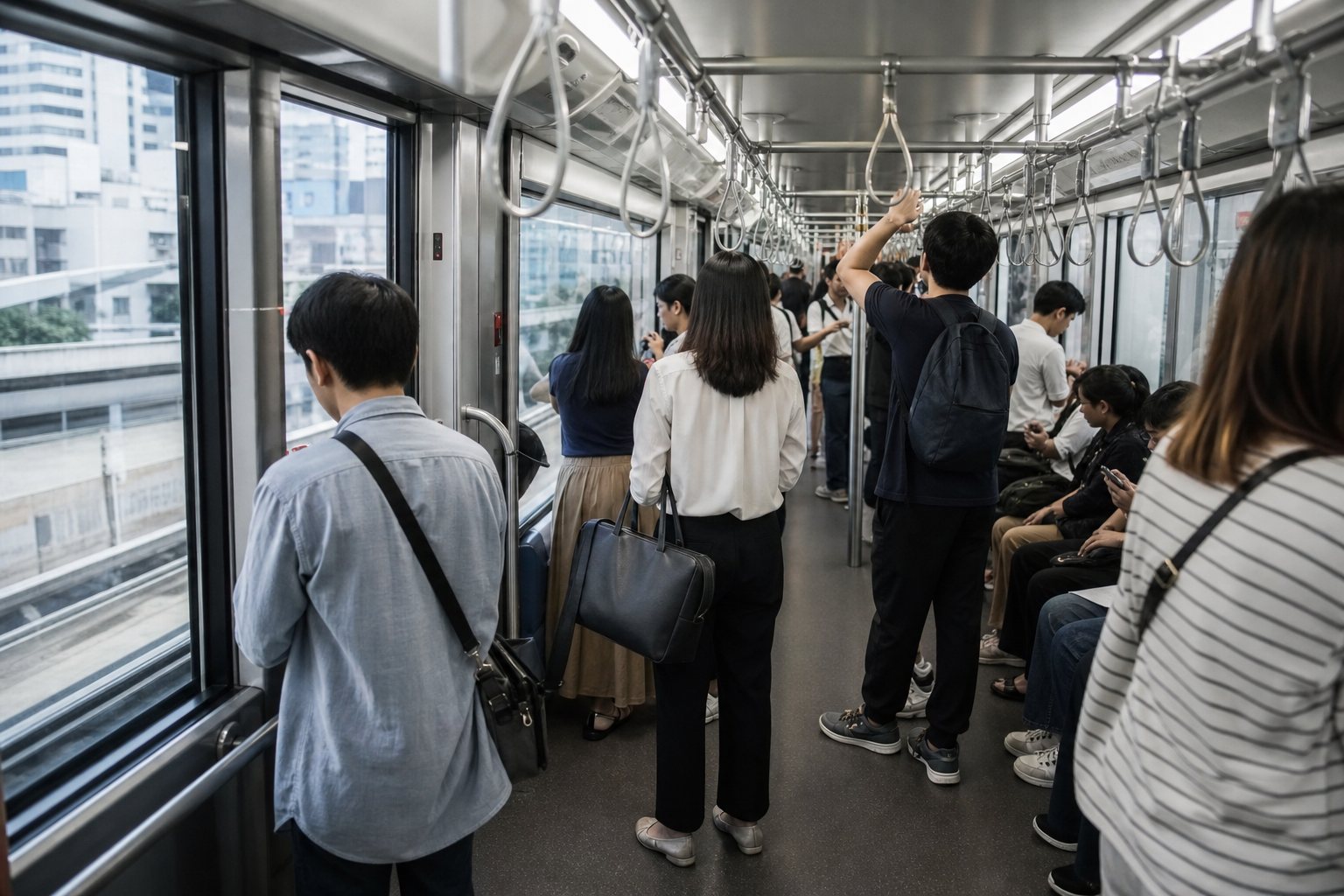 Bangkok Public Transport Rush Hour Tips