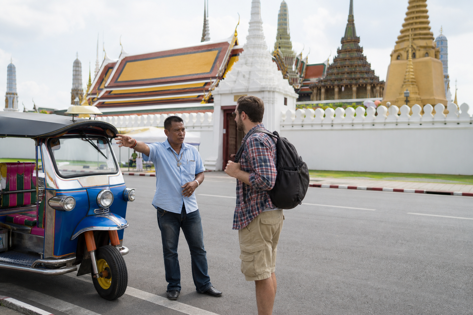 Bangkok Temple Scams and Pickpockets