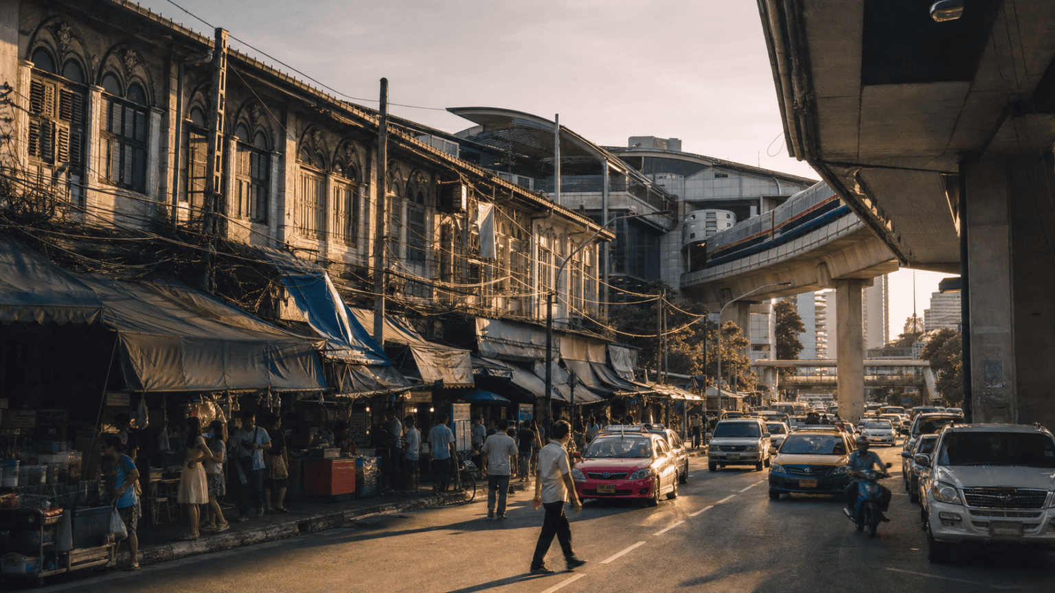 Bangkok's 1990s Changes