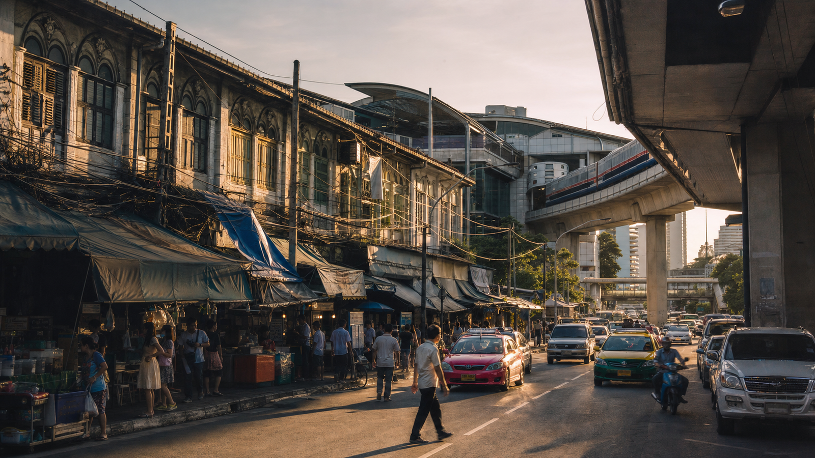 Bangkok's 1990s Changes