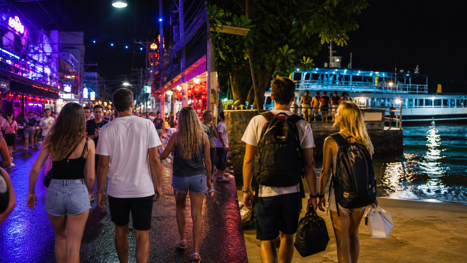 Bangla Road and Koh Phangan