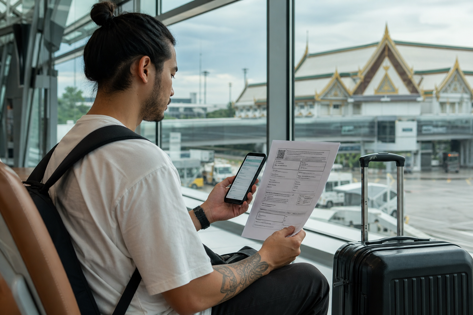 Before Boarding: TDAC, Funds and Return Flight