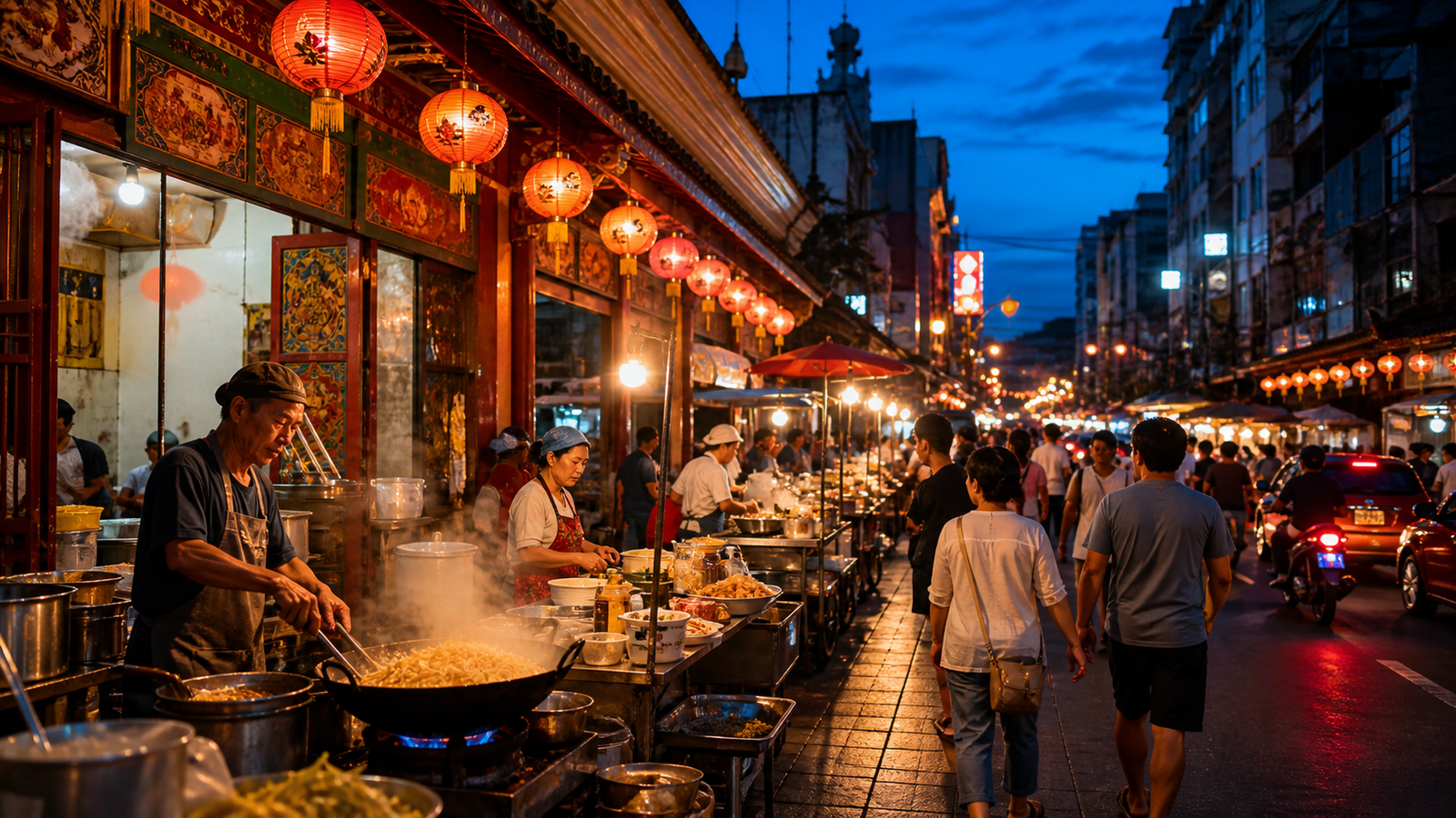 Best Area for Food and Culture: Chinatown