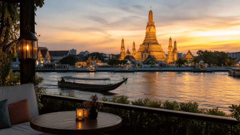 Best Area for Honeymooners and Luxury Travelers: Bangkok Riverside
