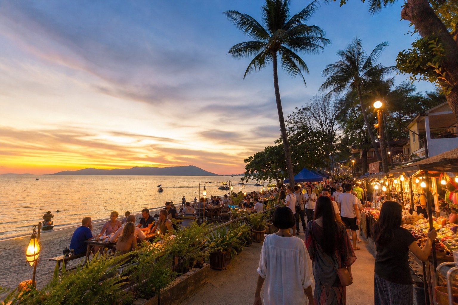 Bophut Beach and Fishermans Village Nightlife