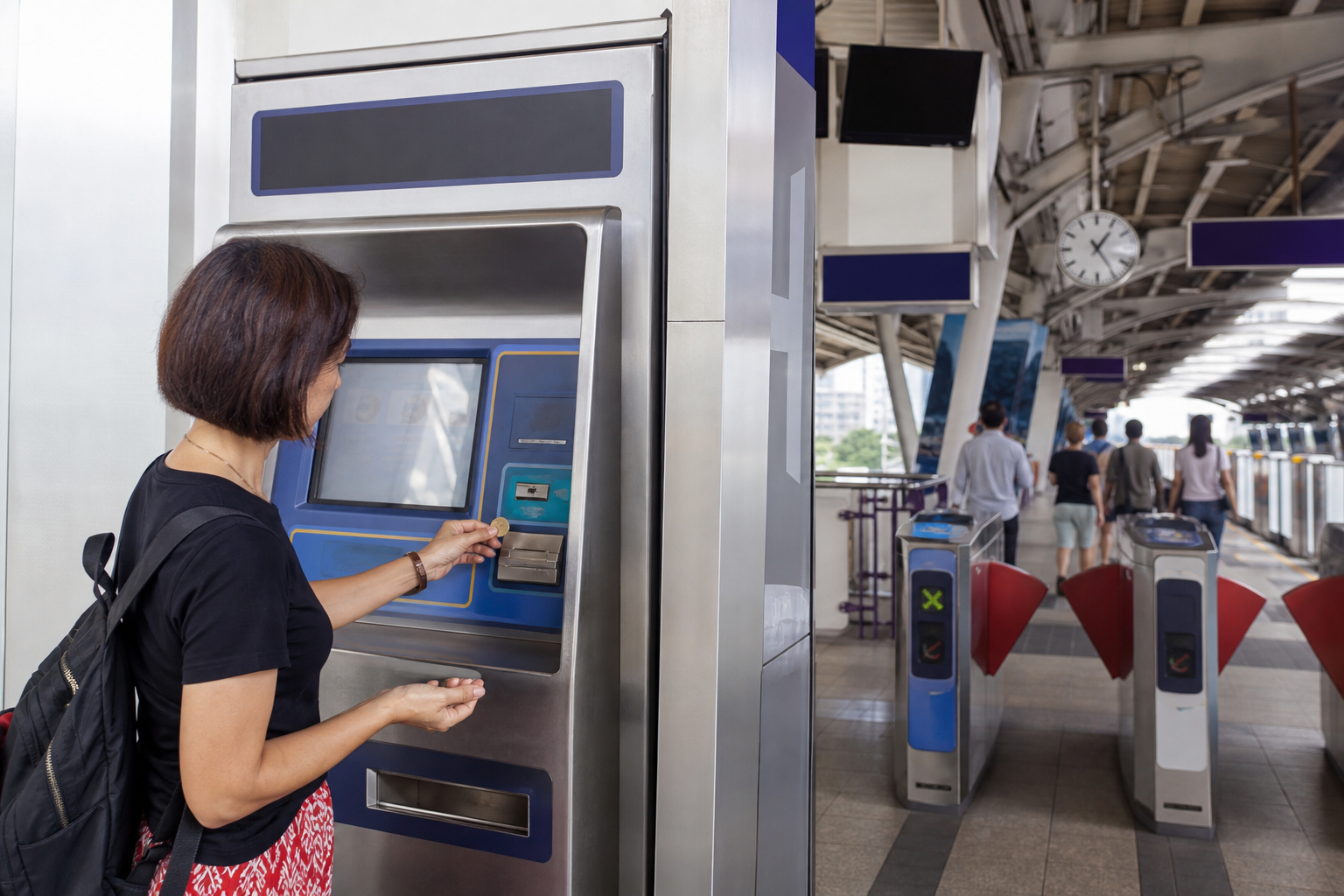 BTS MRT And Monorail Cards