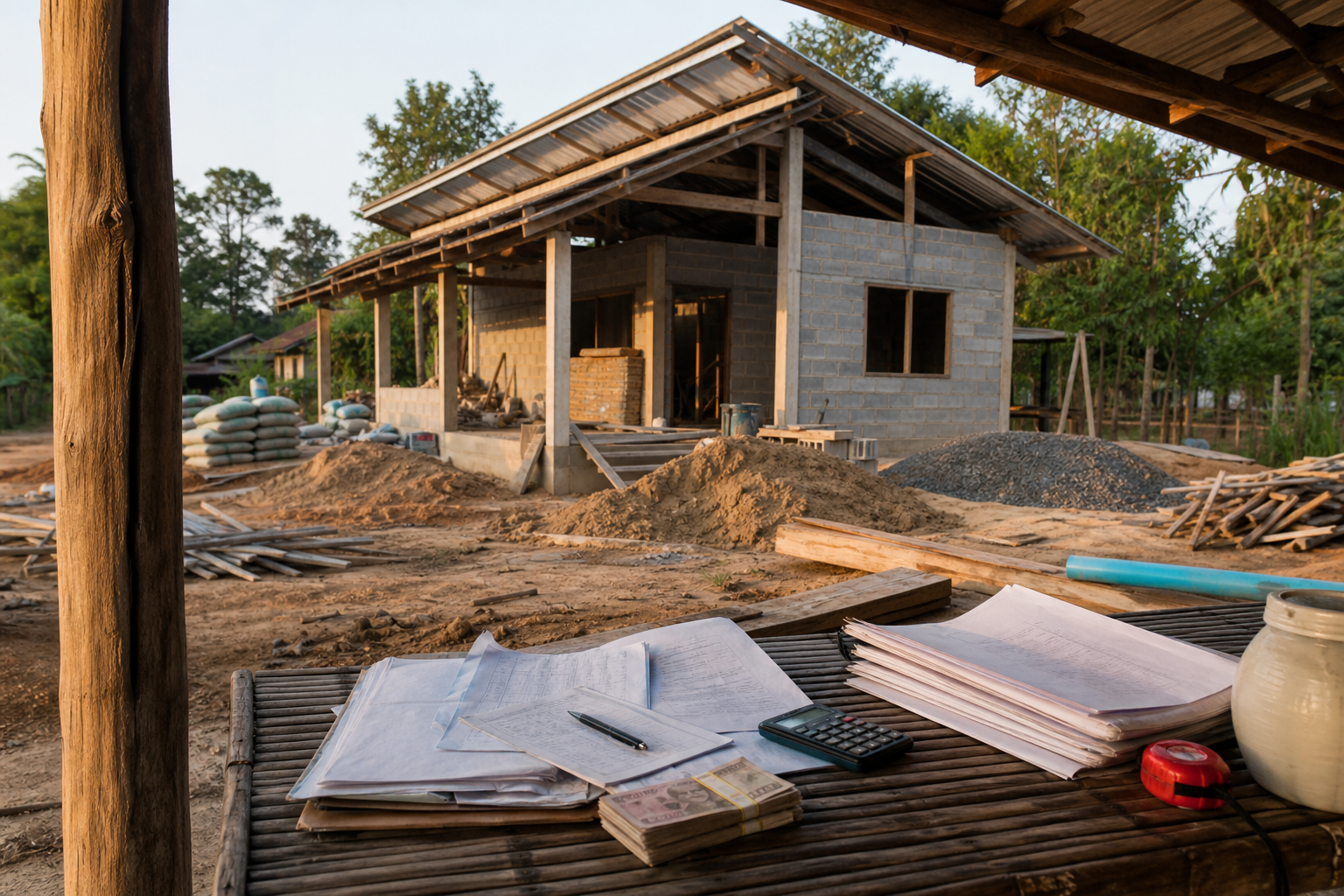 Building a House on Her Family Land