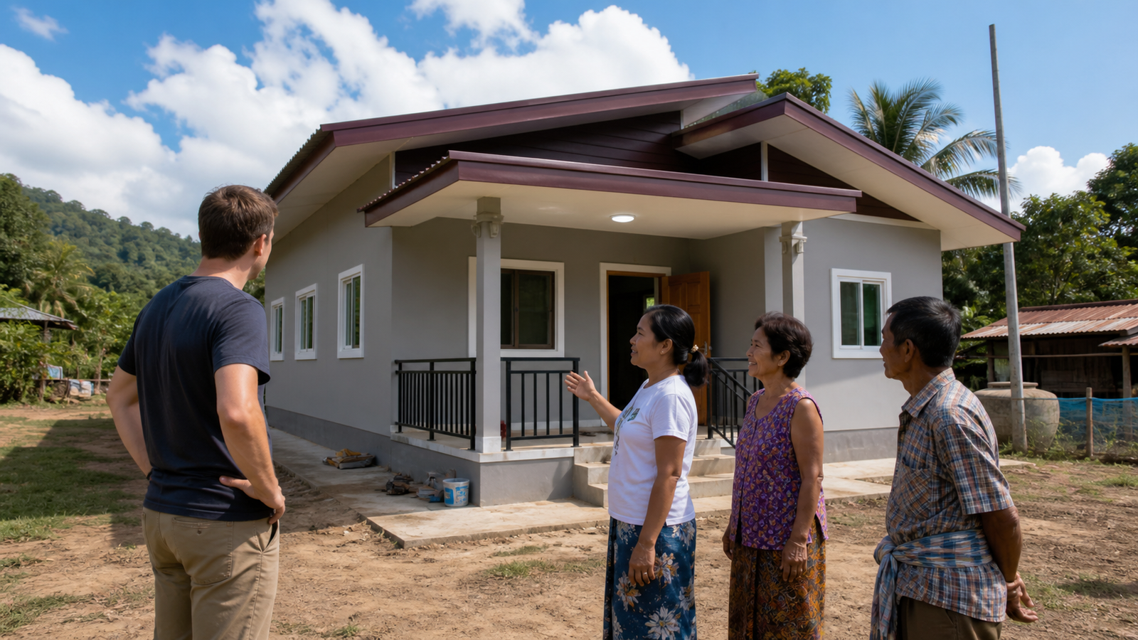 Building a House on Her Family's Land
