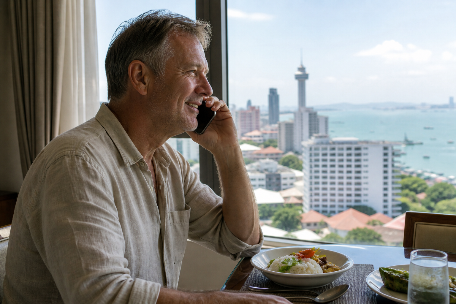 Calling Her in Pattaya