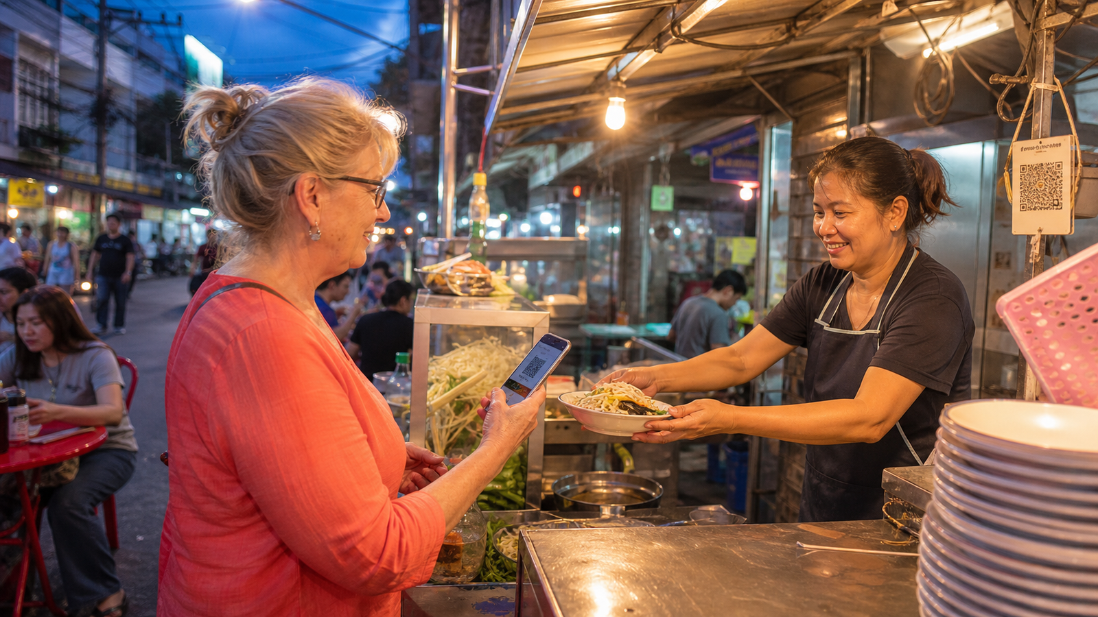 Using Cards and QR Payments in Thailand
