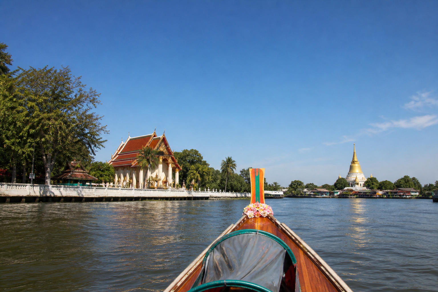 Chao Phraya River Temples and Koh Kret
