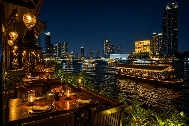 Bangkok Rooftop Bars and Riverside Dining Prices