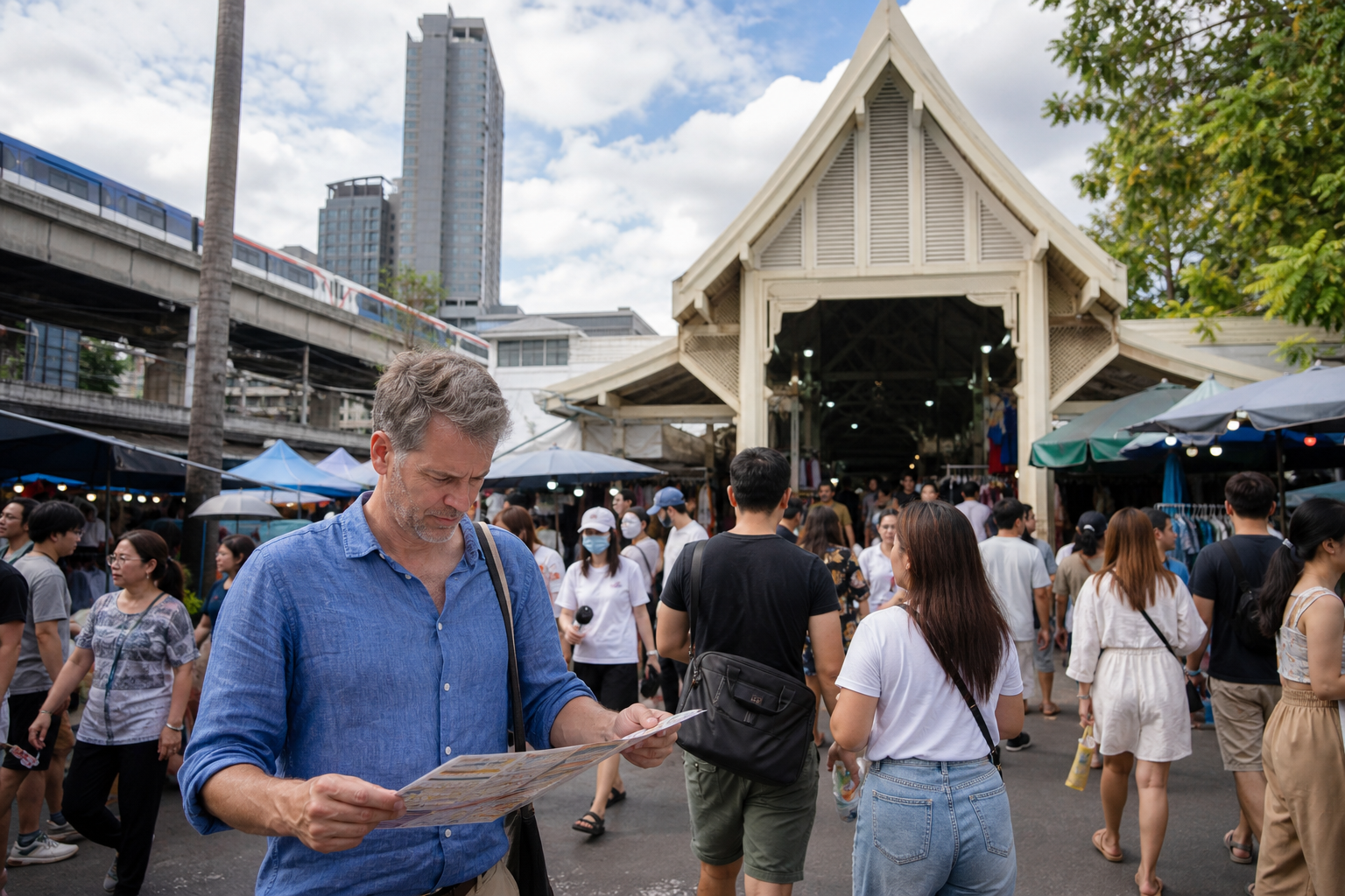 Chatuchak Weekend Market Transport and Shopping