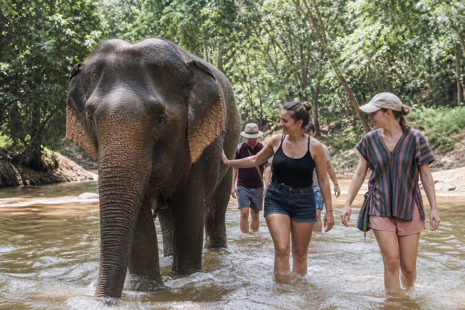 Chiang Mai Elephants and Northern Thai Cooking