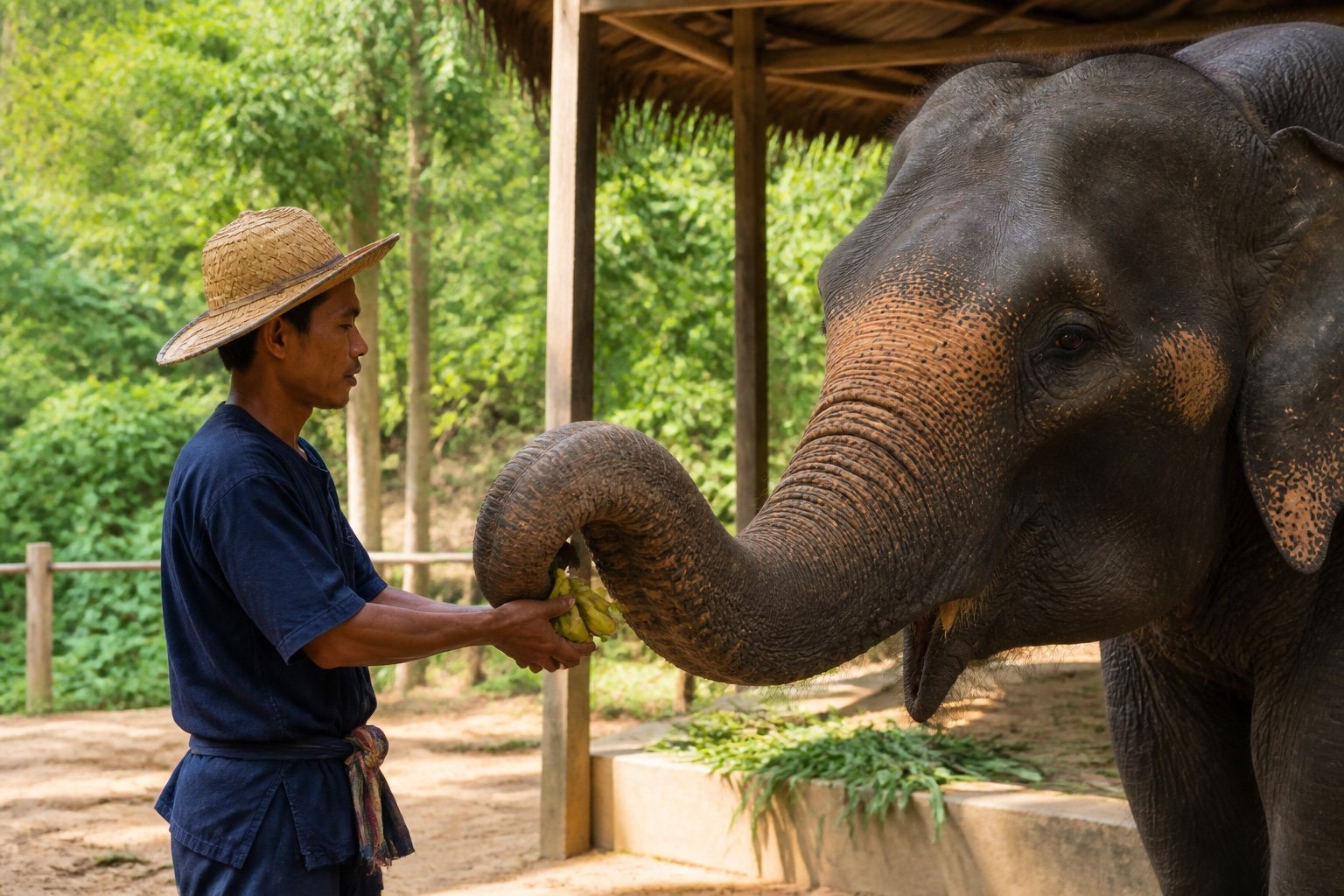 Chiang Mai Elephants Cooking and Where to Stay