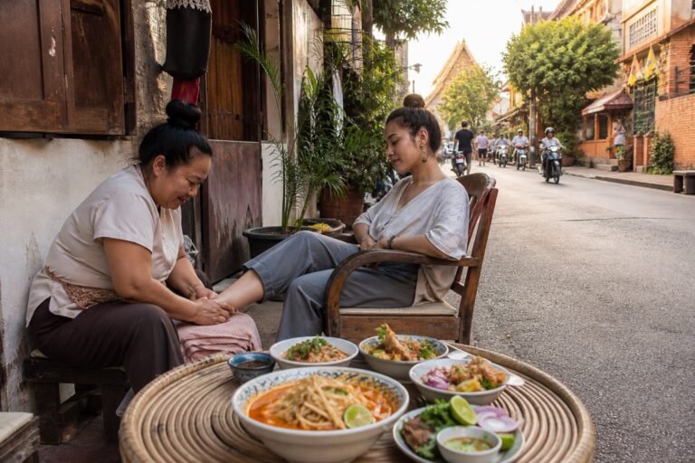 Chiang Mai Massages Khao Soi and Sunday Night Market