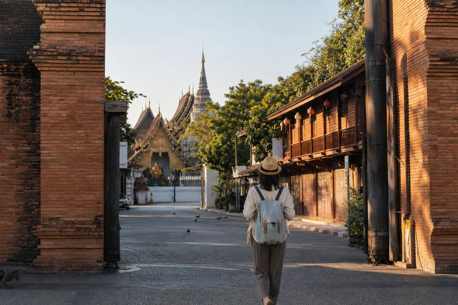 Chiang Mai Old Town Coffee Temples and City Walls