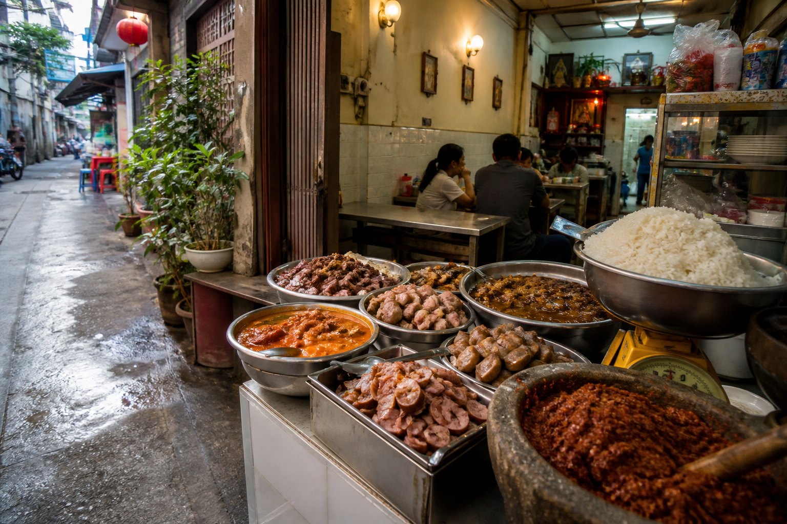 Hidden Chinatown Restaurants and Thai Curry Rice