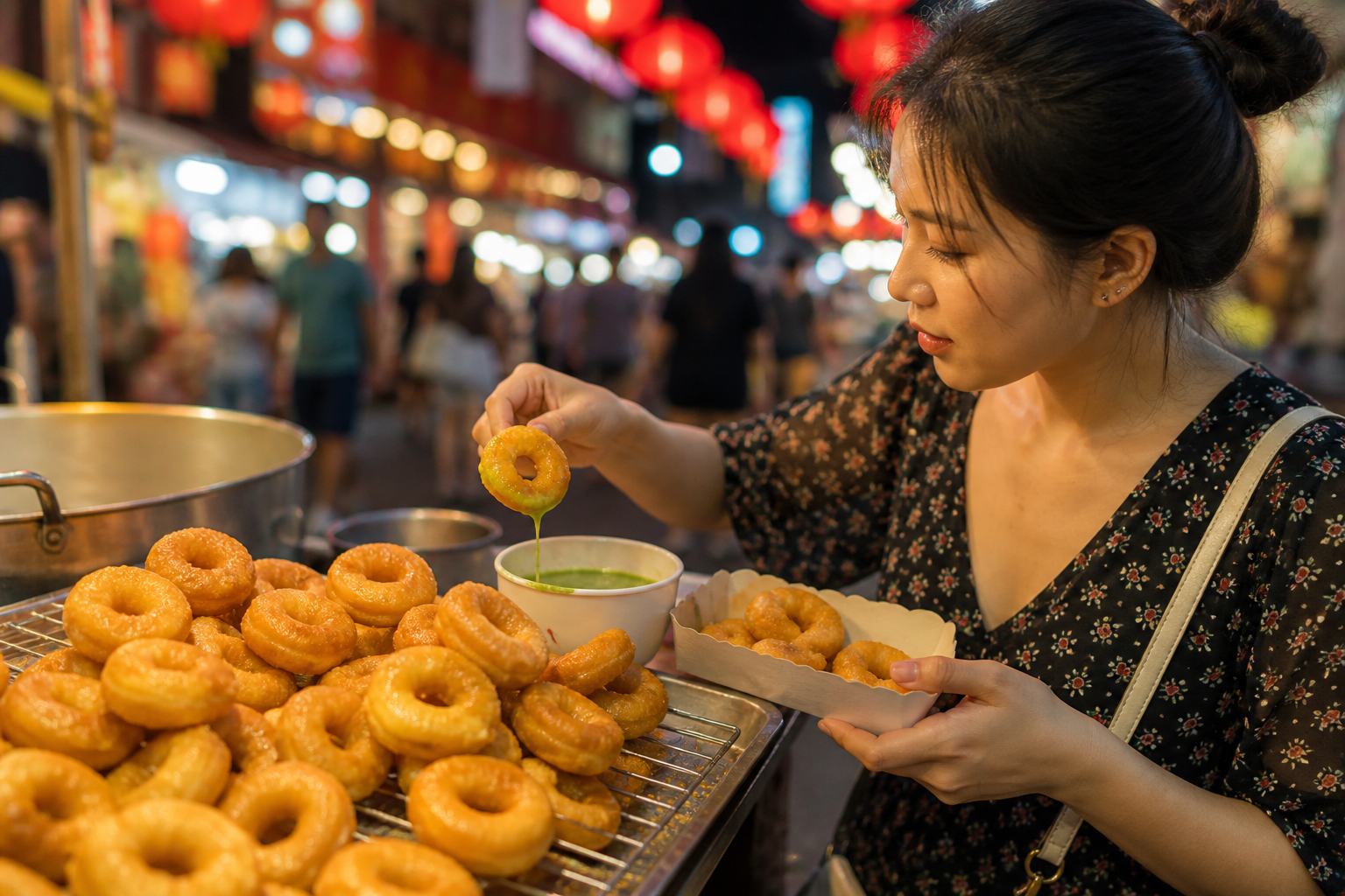 Thai Donuts and Continuing Around Chinatown