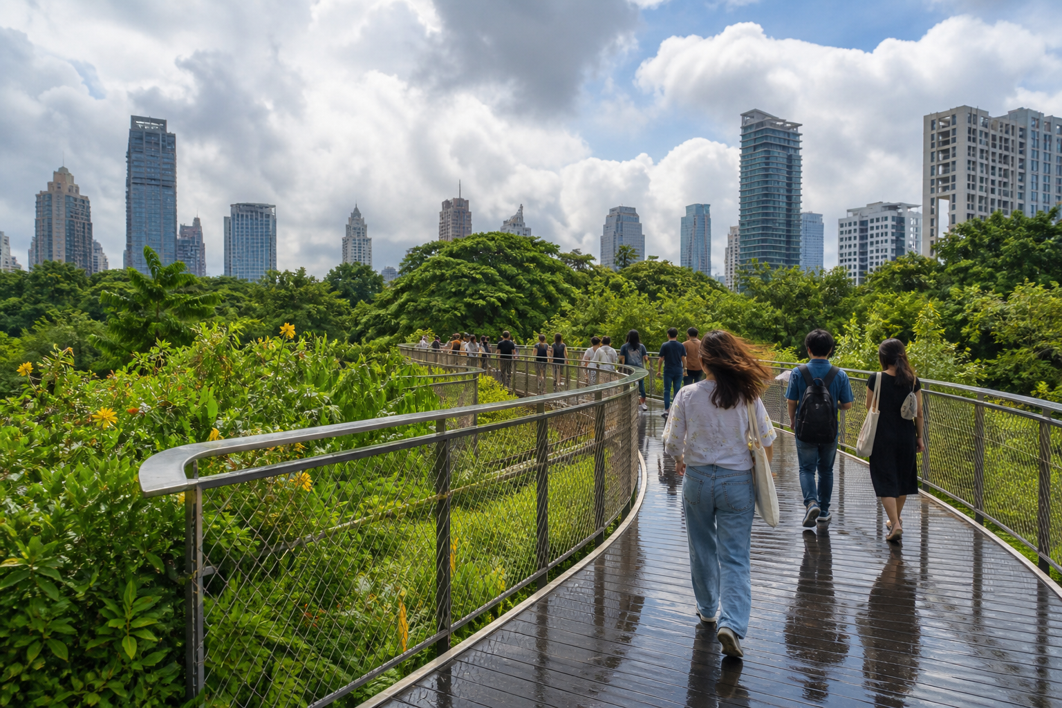 Coffee Stops and Scenic Breaks in the Sky Park