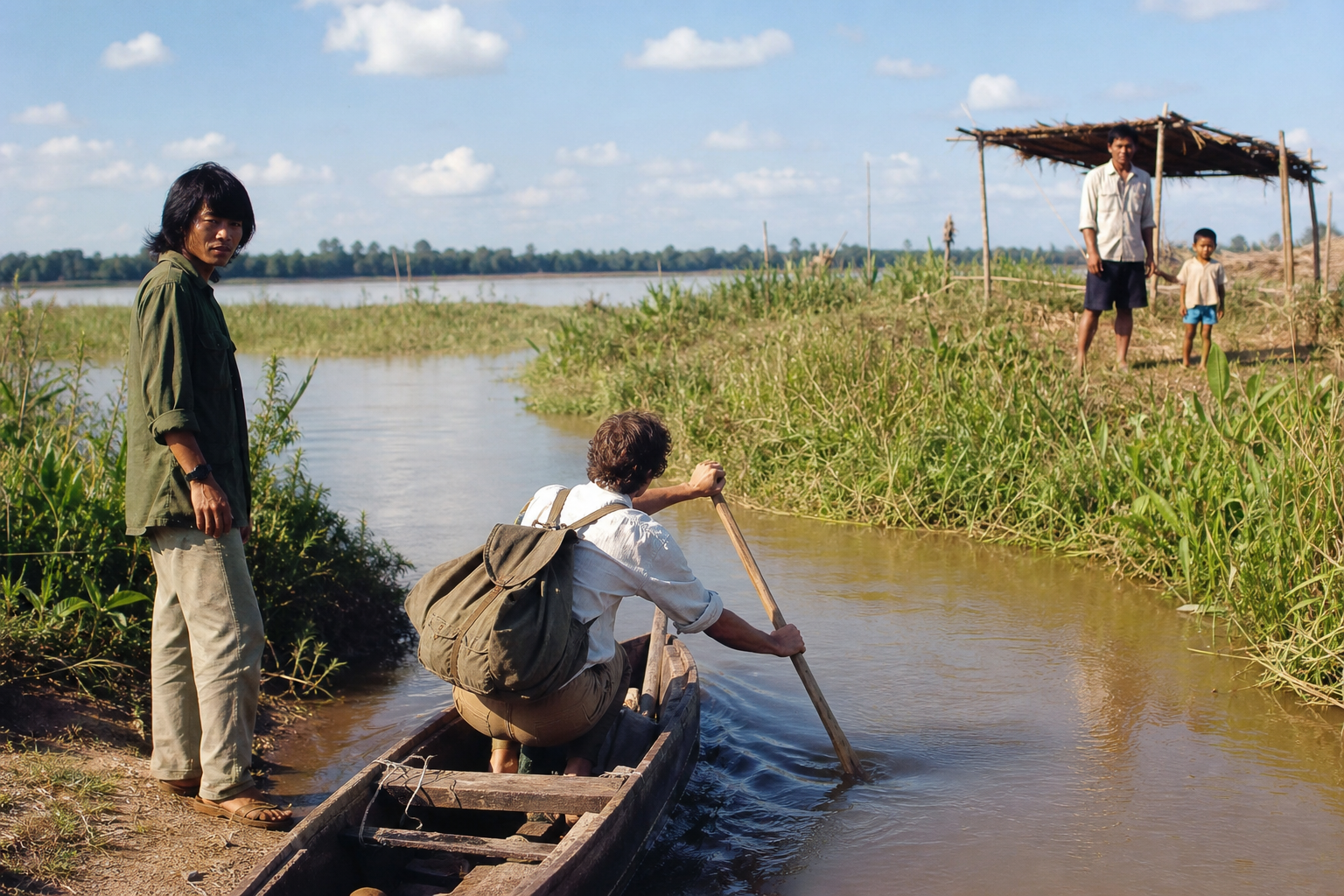 Crossing into Laos