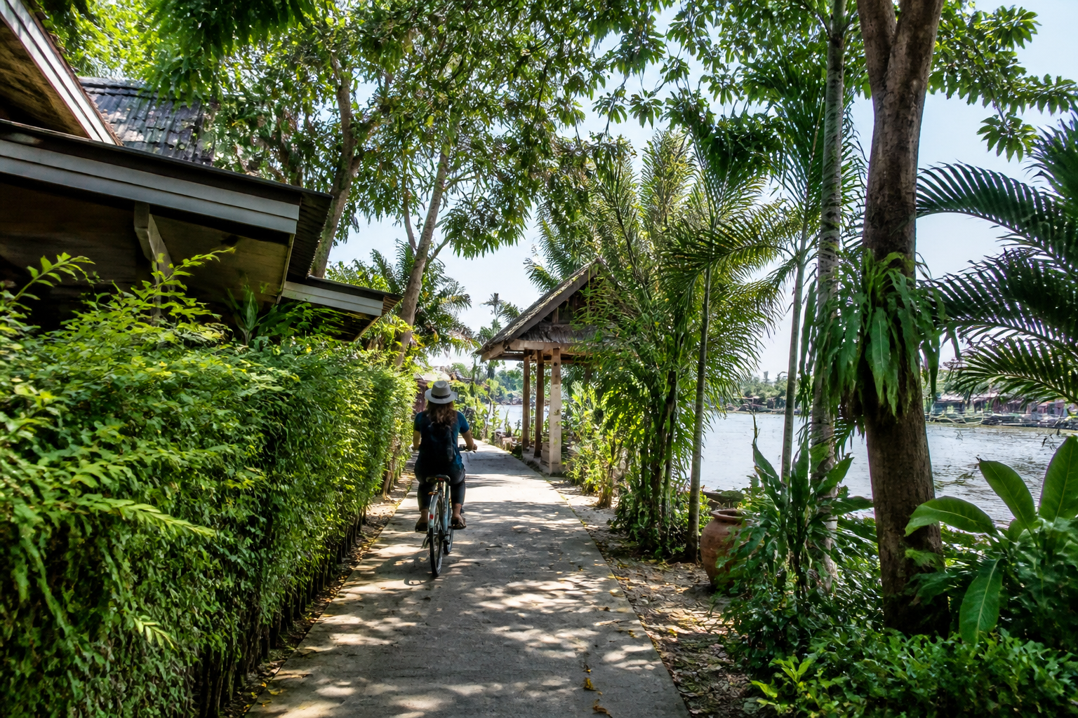Cycling Around the Island