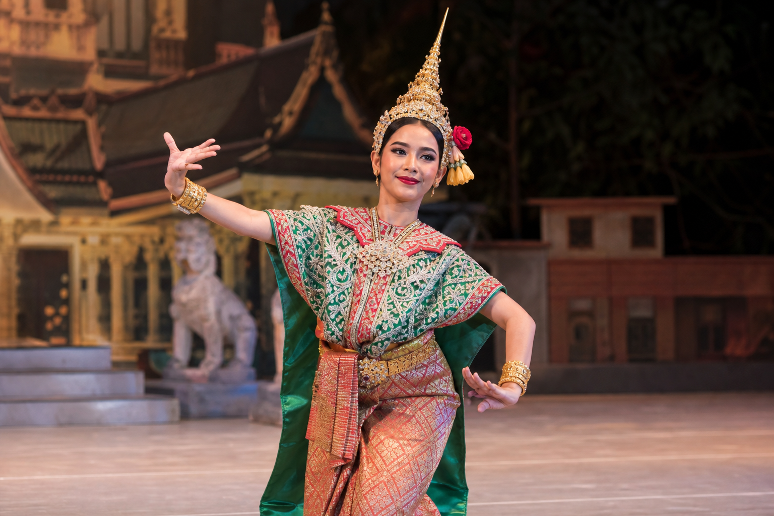 The Dancer's Grace and Poise