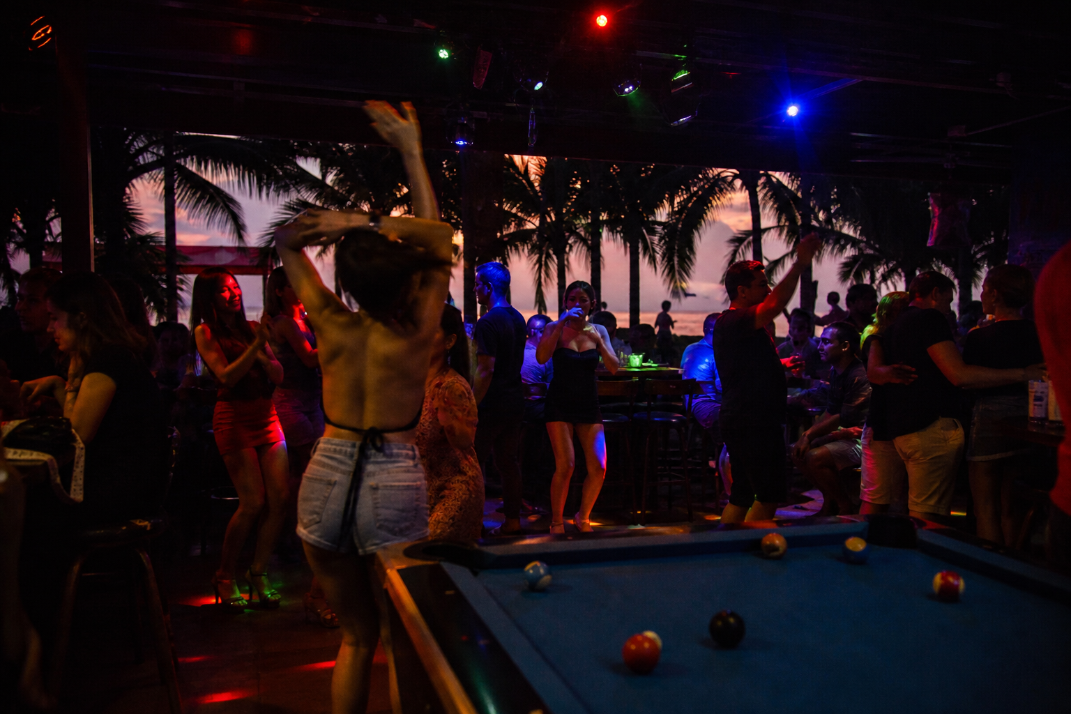 Dancing at Flex Until Sunrise