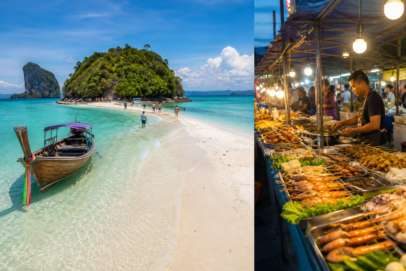 Day One Four Islands and Krabi Night Market