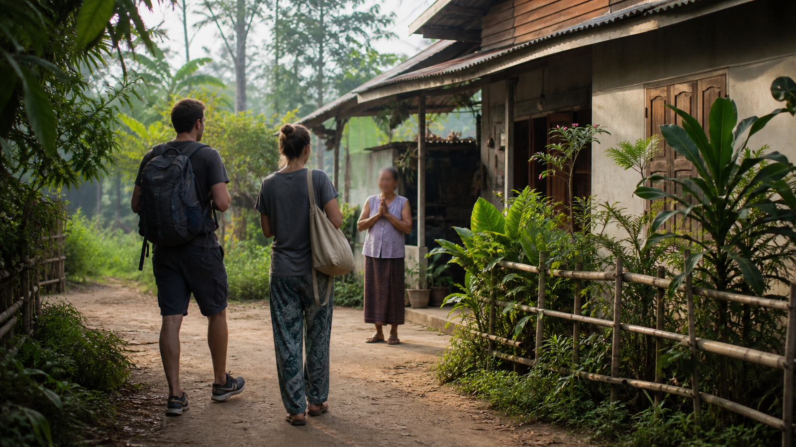 Discovering How Noi’s Village Life Differs from the Bars